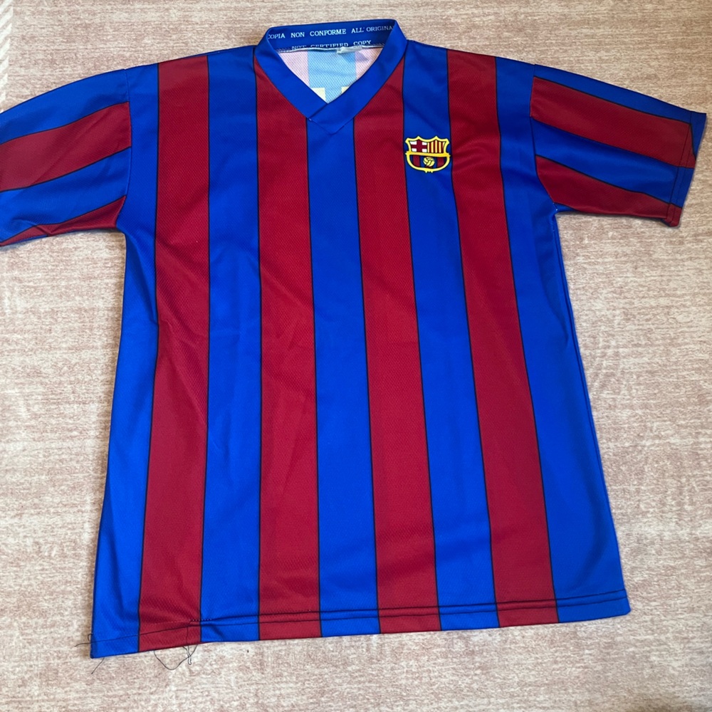 FC Barcelona home soccer jersey #10